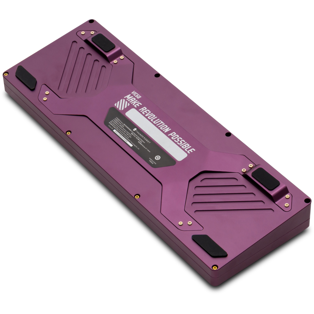 Клавіатура Thunderobot VIC68 Gateron Magnetic Jade Switch Purple USB UA (6932066317201)