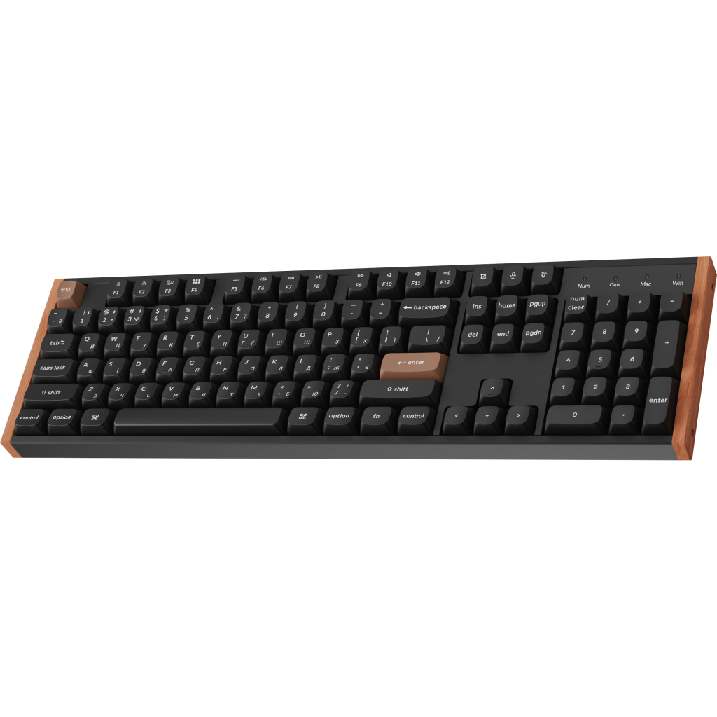 Клавіатура Keychron K10 HE Magnetic Switch RGB UA Black (K10H-F1-UA)