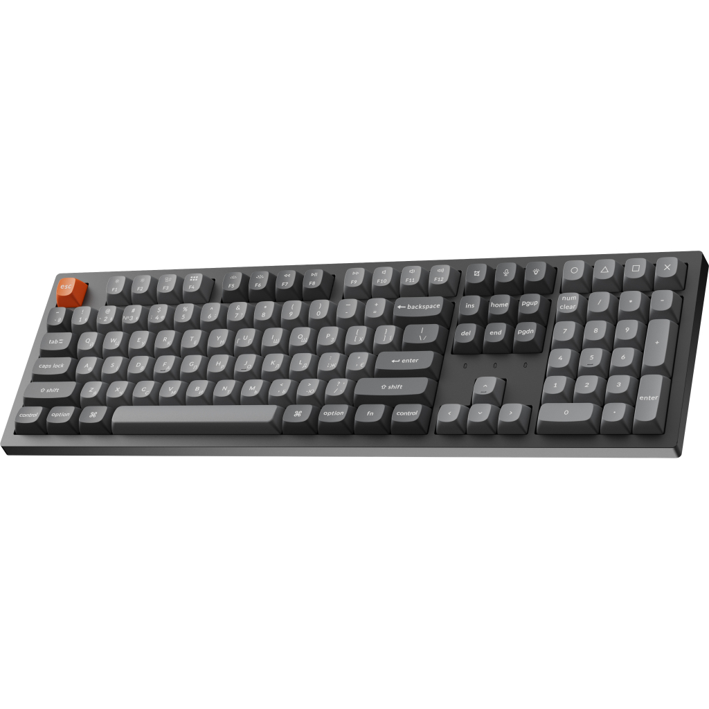 Клавіатура Keychron K10 Max Keychron Super Banana Switch RGB UA Black (K10M-H4-UA)