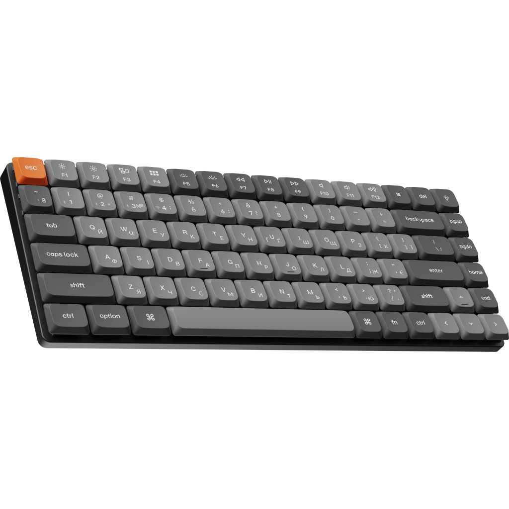 Клавіатура Keychron K3 Max Gateron Brown Switch RGB UA Black (K3M-H3-UA)