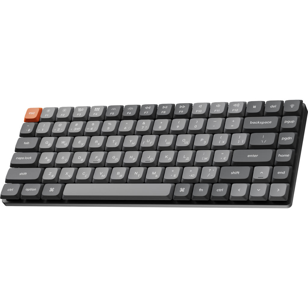 Клавіатура Keychron K3 Max Gateron Brown Switch RGB UA Black (K3M-H3-UA)