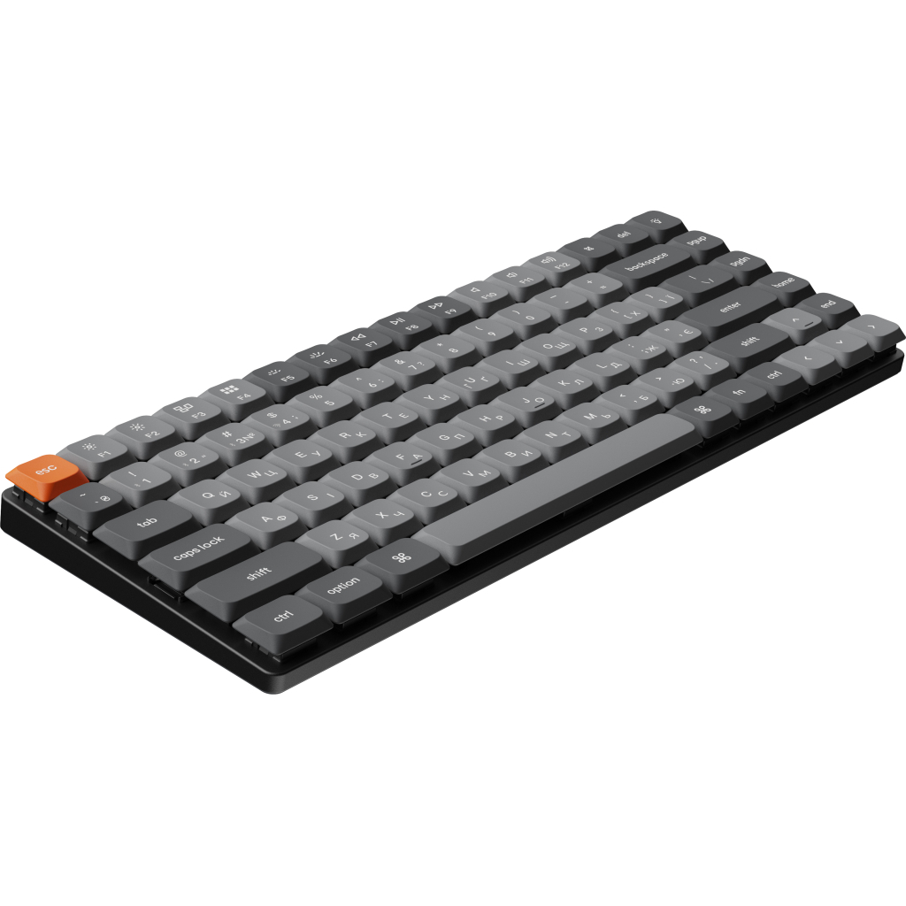 Клавіатура Keychron K3 Max Gateron Brown Switch RGB UA Black (K3M-H3-UA)