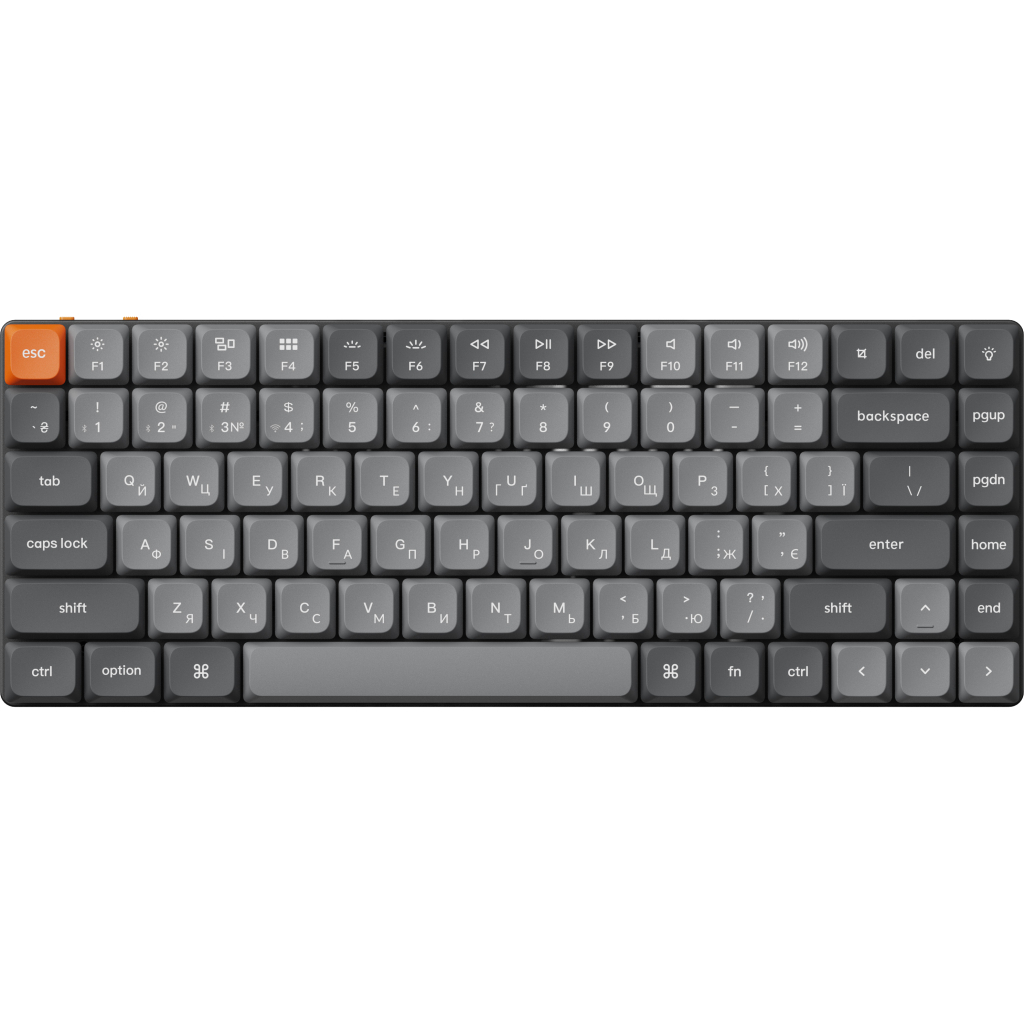 Клавіатура Keychron K3 Max Gateron Brown Switch RGB UA Black (K3M-H3-UA)