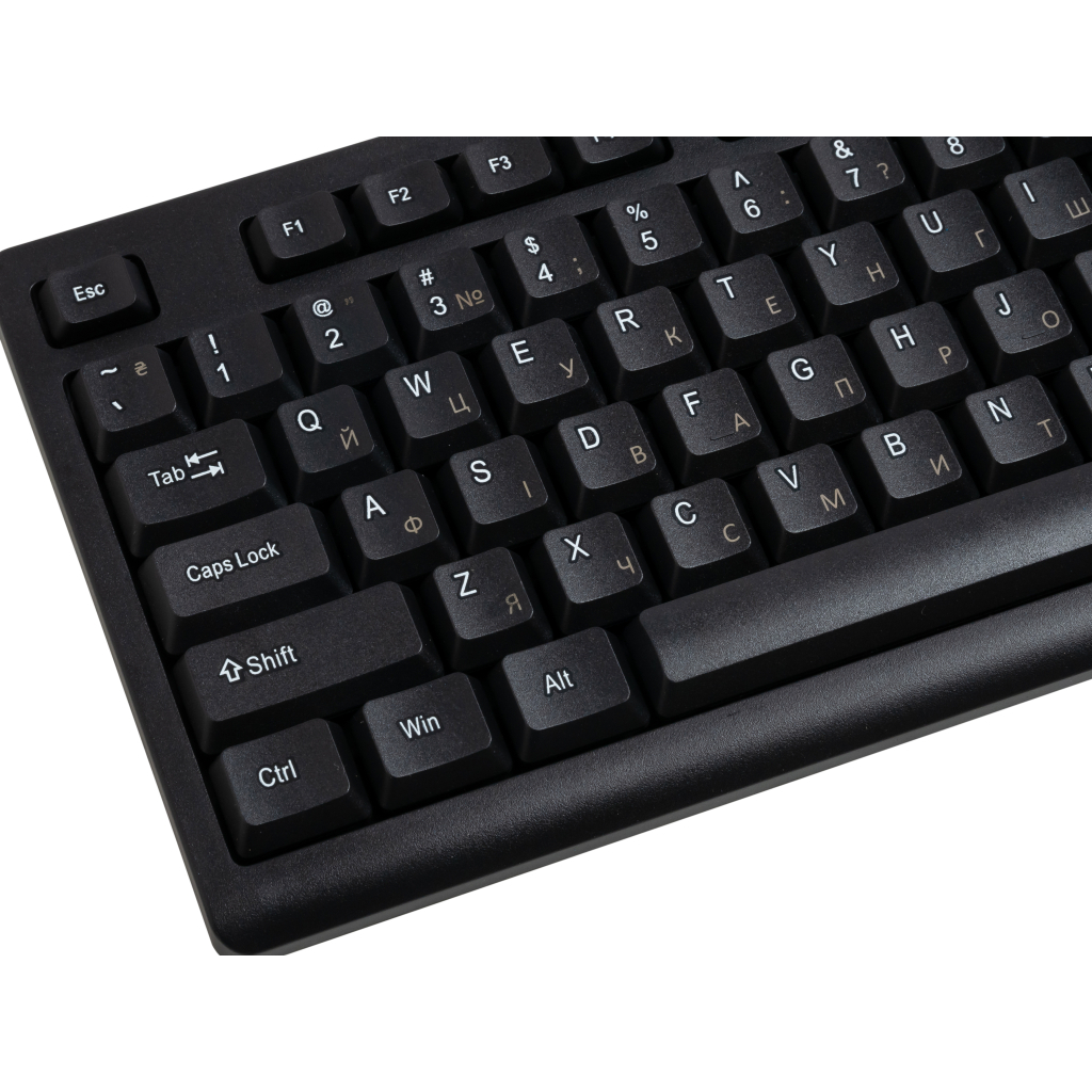 Клавіатура AOC KB100B USB UA Black (KB100B/97)