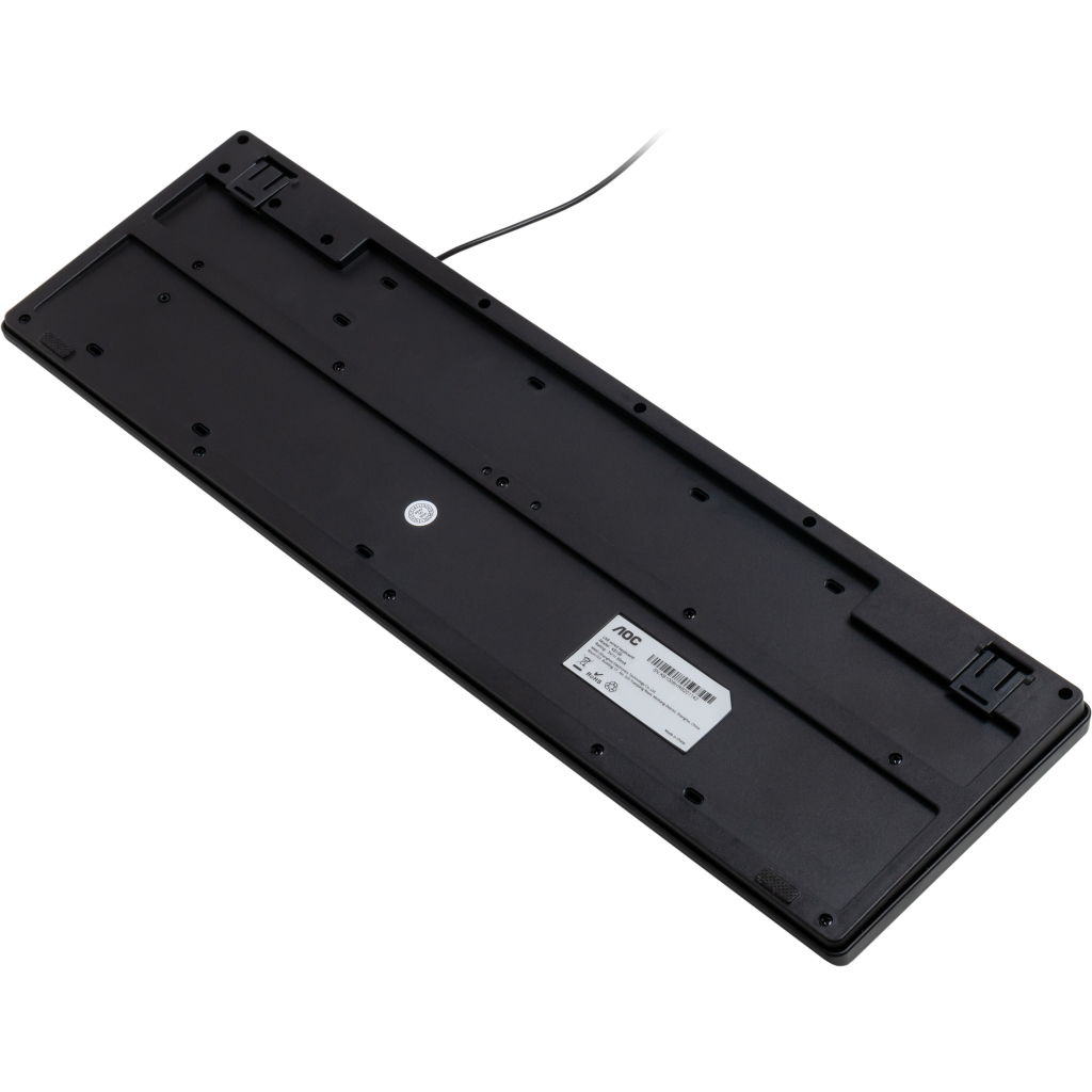 Клавіатура AOC KB100B USB UA Black (KB100B/97)