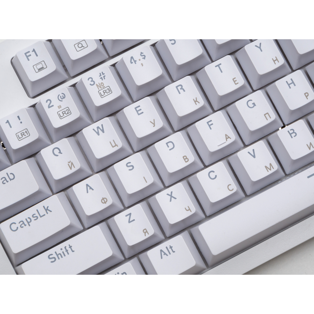 Клавіатура Thunderobot K104 Red Switch USB UA White (6932066308162)
