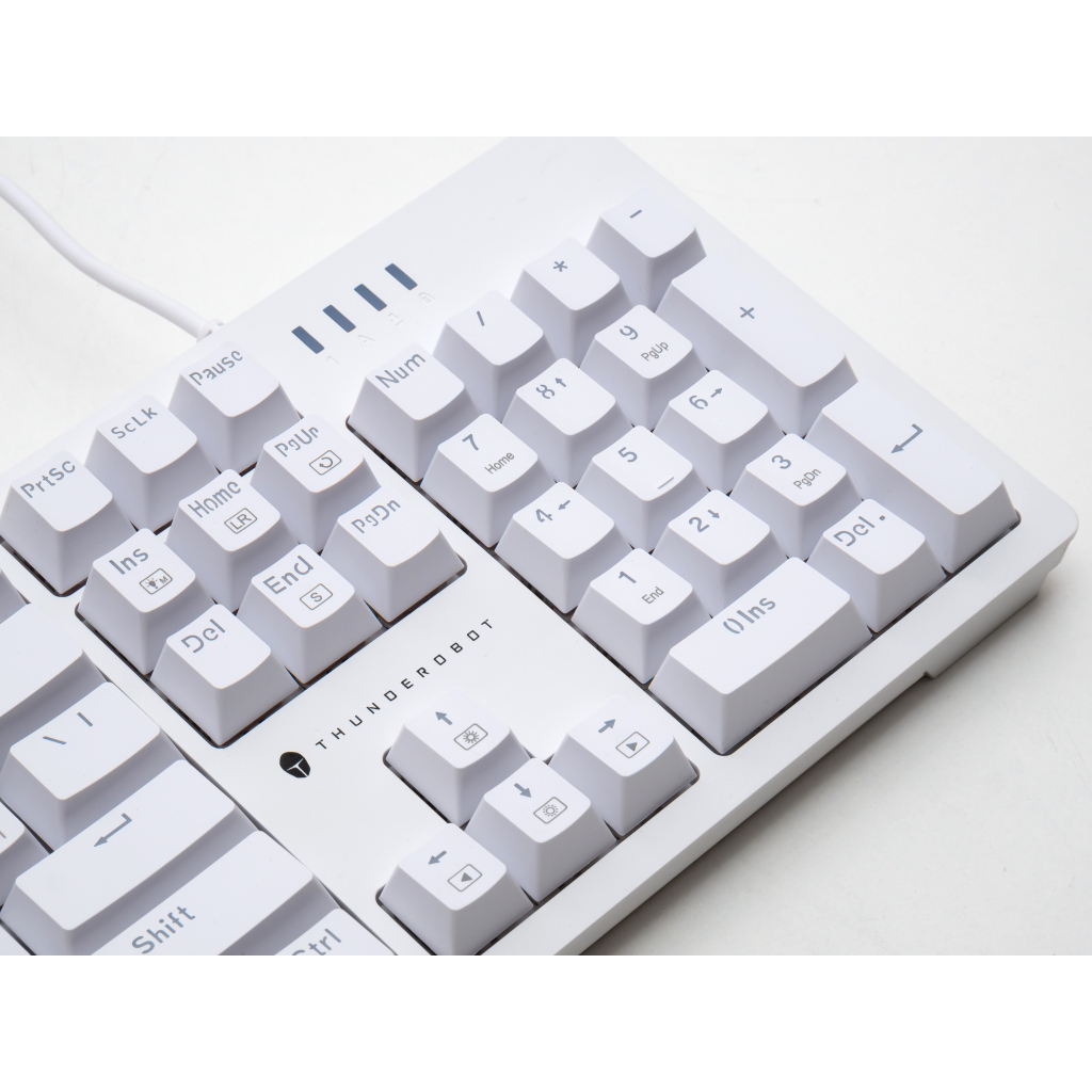 Клавіатура Thunderobot K104 Red Switch USB UA White (6932066308162)