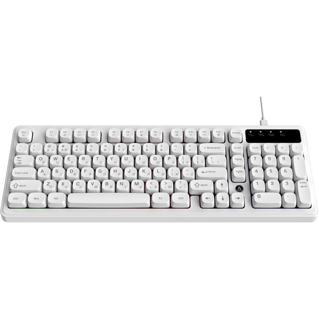 Клавіатура Ajazz AF98 USB UA White (AF98-W)