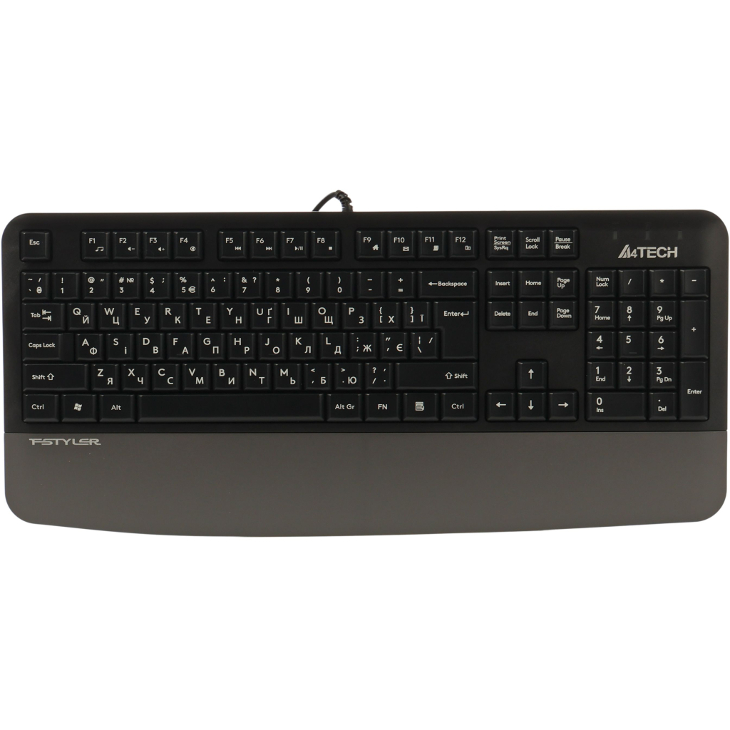 Клавіатура A4Tech FK20 USB UA Grey (4711421003209)