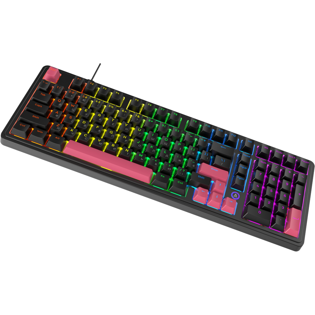 Клавіатура Ajazz AK980 Red Switch USB UA Black (AK980-R-BR)