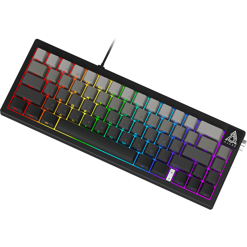 Клавіатура Ajazz AK650 Day Dream Switch Gradient USB UA Black (AK650-DD-BG)