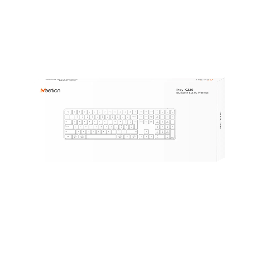 Клавіатура Meetion K230 Bluetooth/Wireless Black (MT-K230MW-A-RUA)