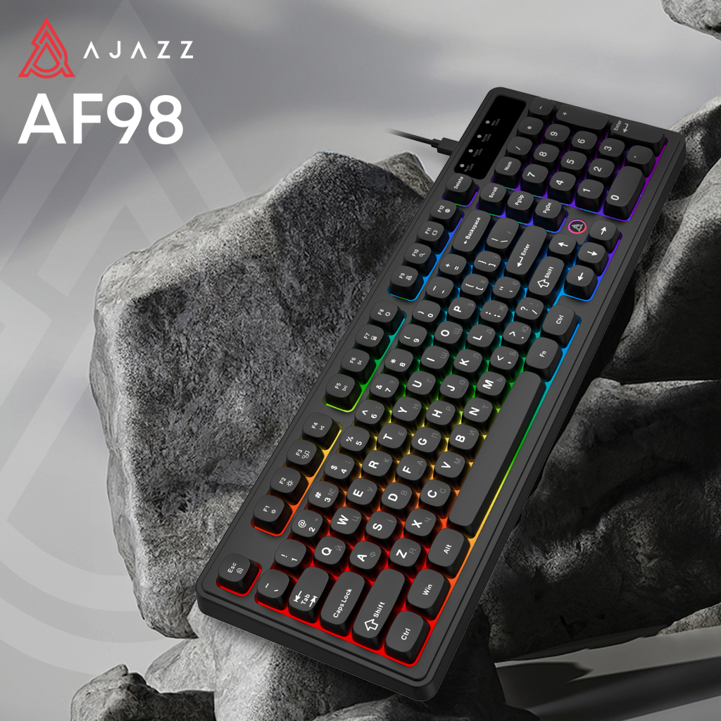 Клавіатура Ajazz AF98 USB UA Black (AF98-B)