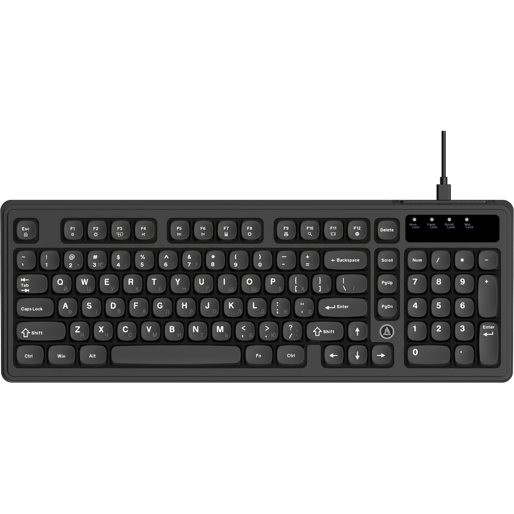 Клавіатура Ajazz AF98 USB UA Black (AF98-B)