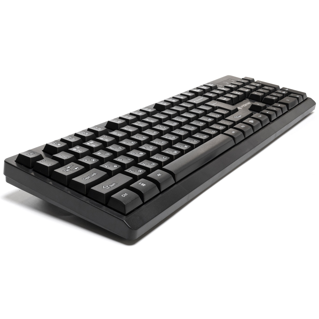 Клавіатура Hölmer K-02OF USB UA Black (K-02OF)