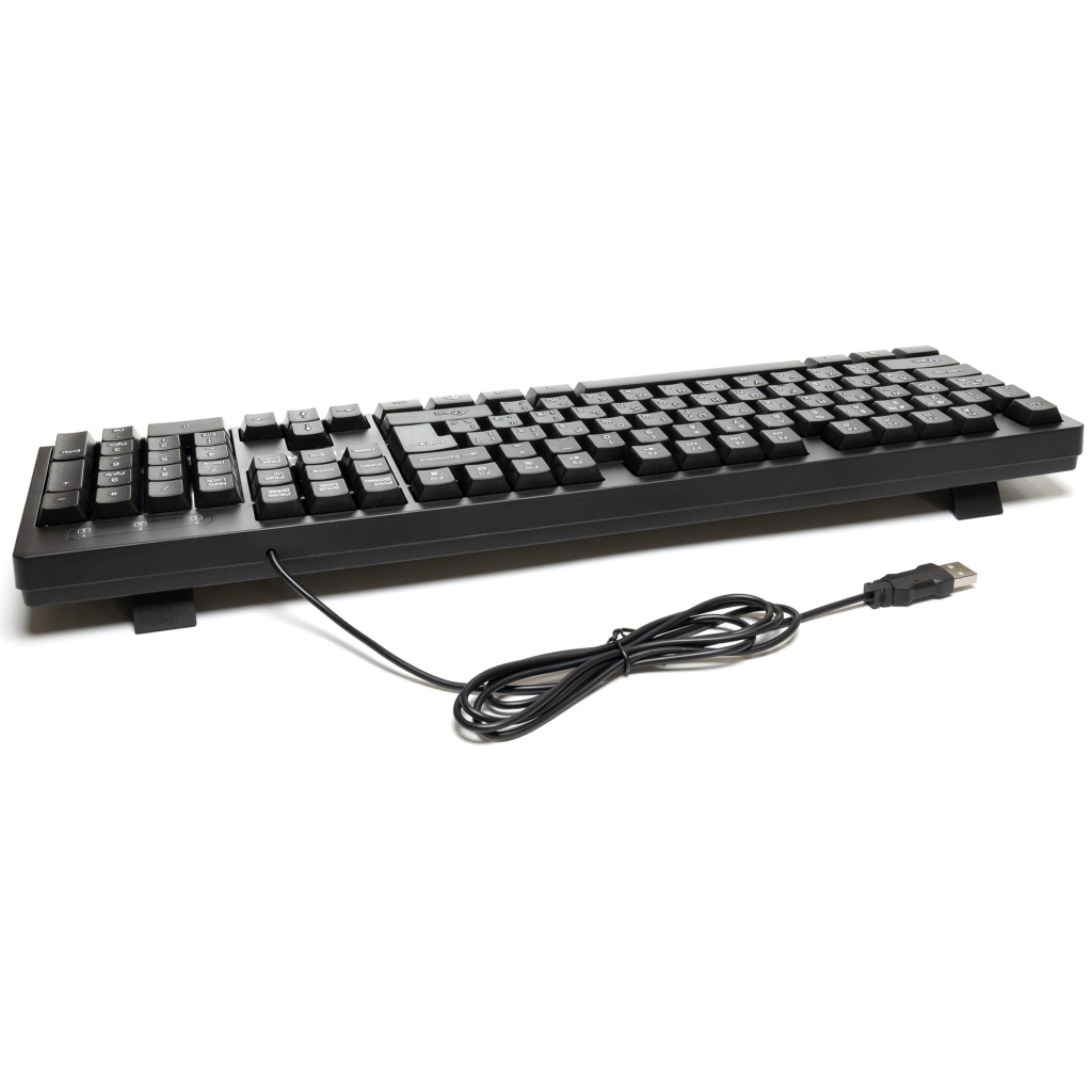 Клавіатура Hölmer K-02OF USB UA Black (K-02OF)