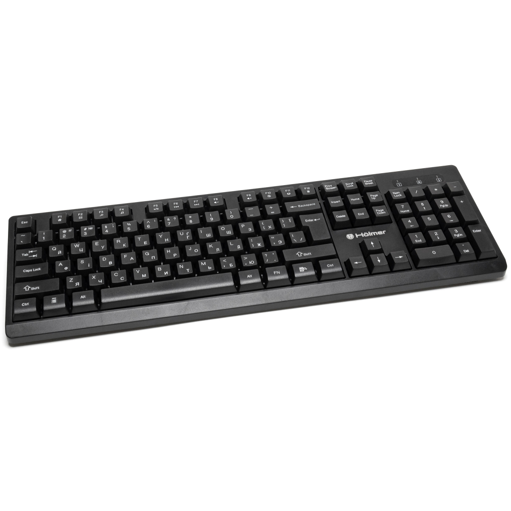 Клавіатура Hölmer K-02OF USB UA Black (K-02OF)