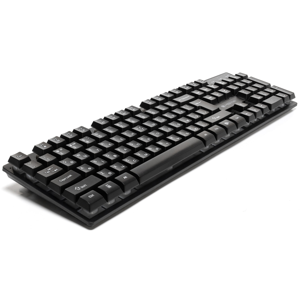 Клавіатура Hölmer K-01GS RGB Backlight USB UA Black (K-01GS)