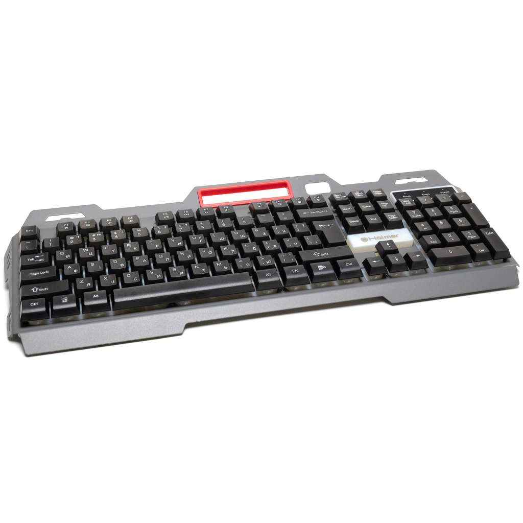 Клавіатура Hölmer K-02GS RGB Backlight USB UA Black (K-02GS)