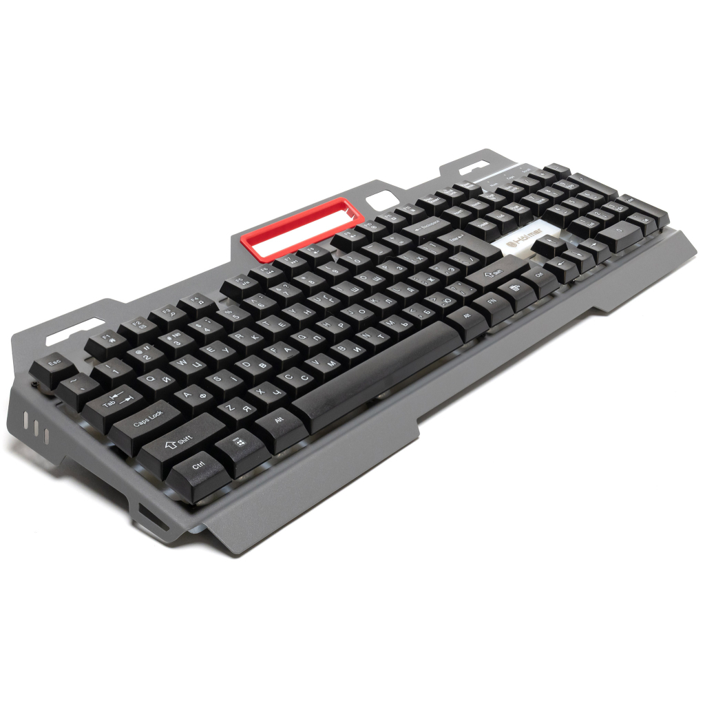 Клавіатура Hölmer K-02GS RGB Backlight USB UA Black (K-02GS)