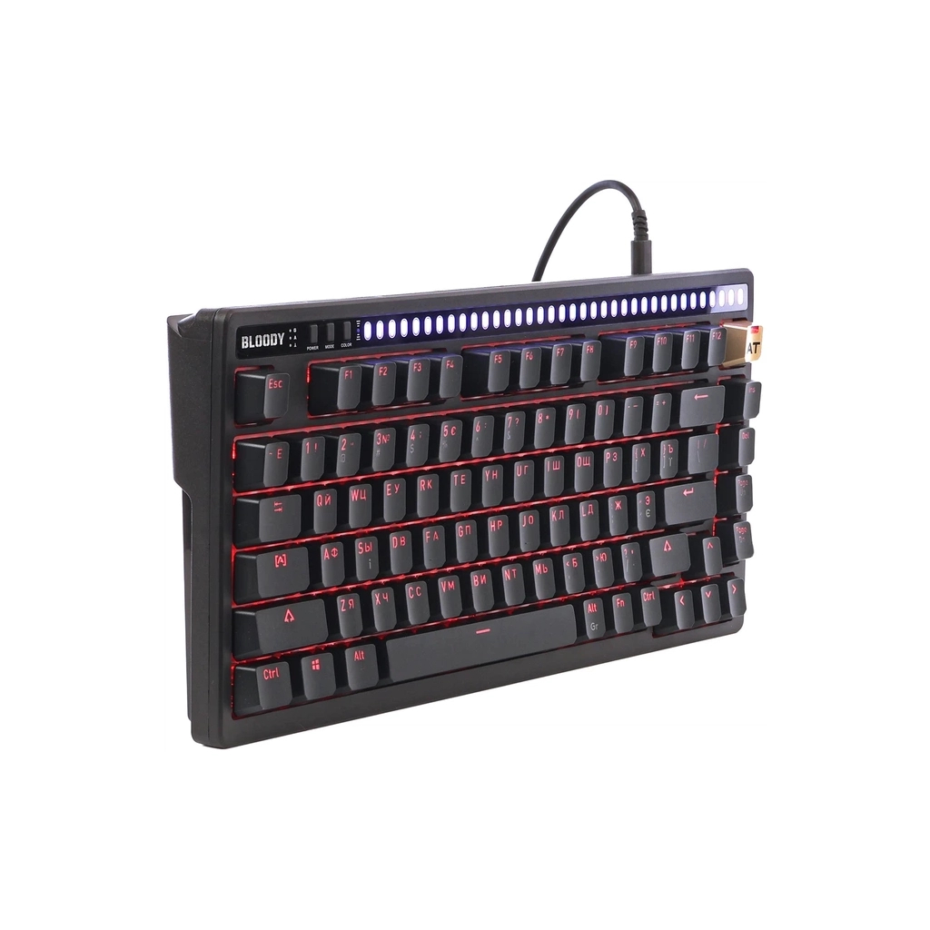 Клавіатура A4Tech Bloody AT75 USB RGB UA Black (4711421002769)