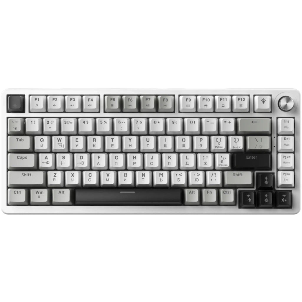 Клавіатура GamePro Genesis Silverlight MK126 USB UA Grey (MK126)