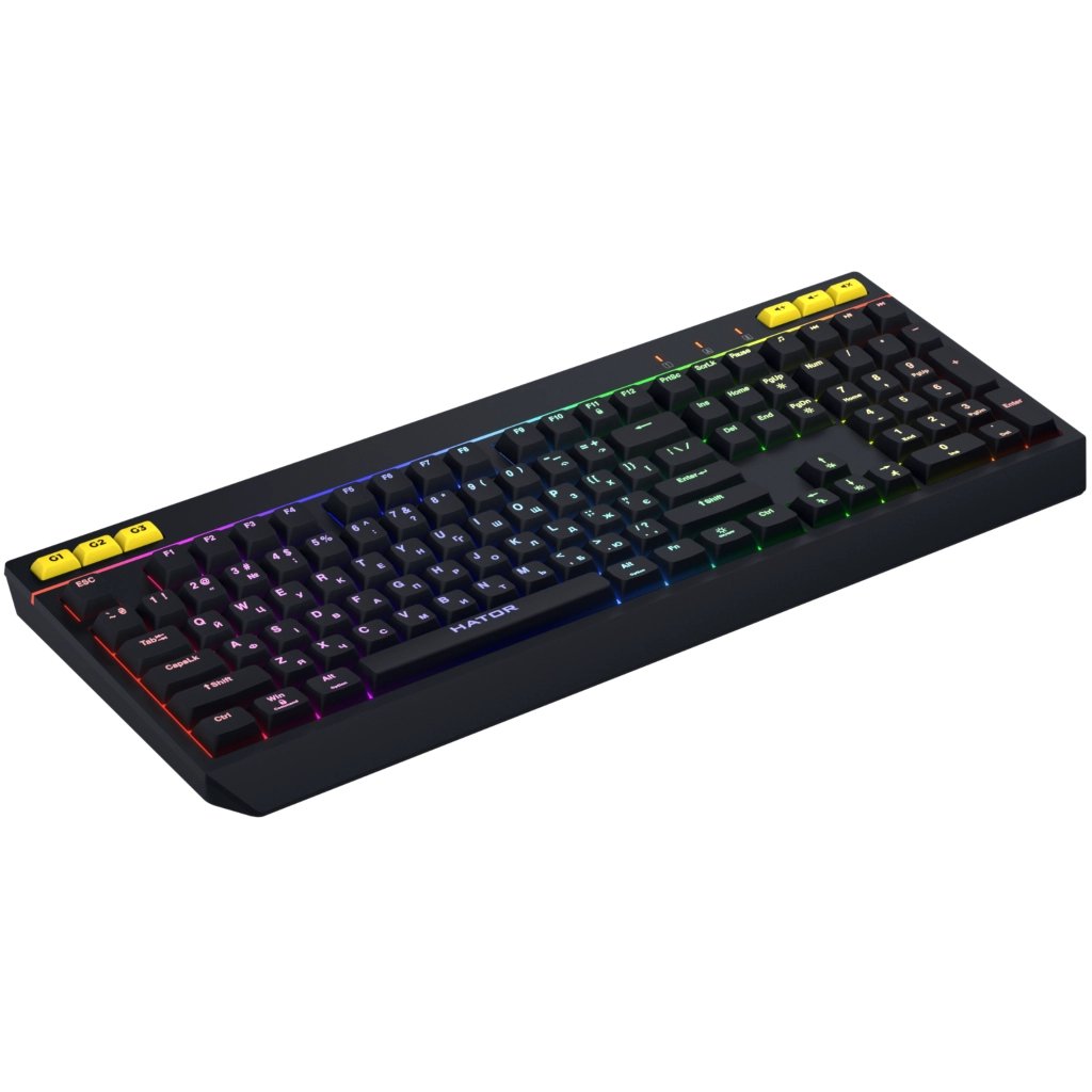 Клавіатура Hator Icefall USB Black (HTK402UA)