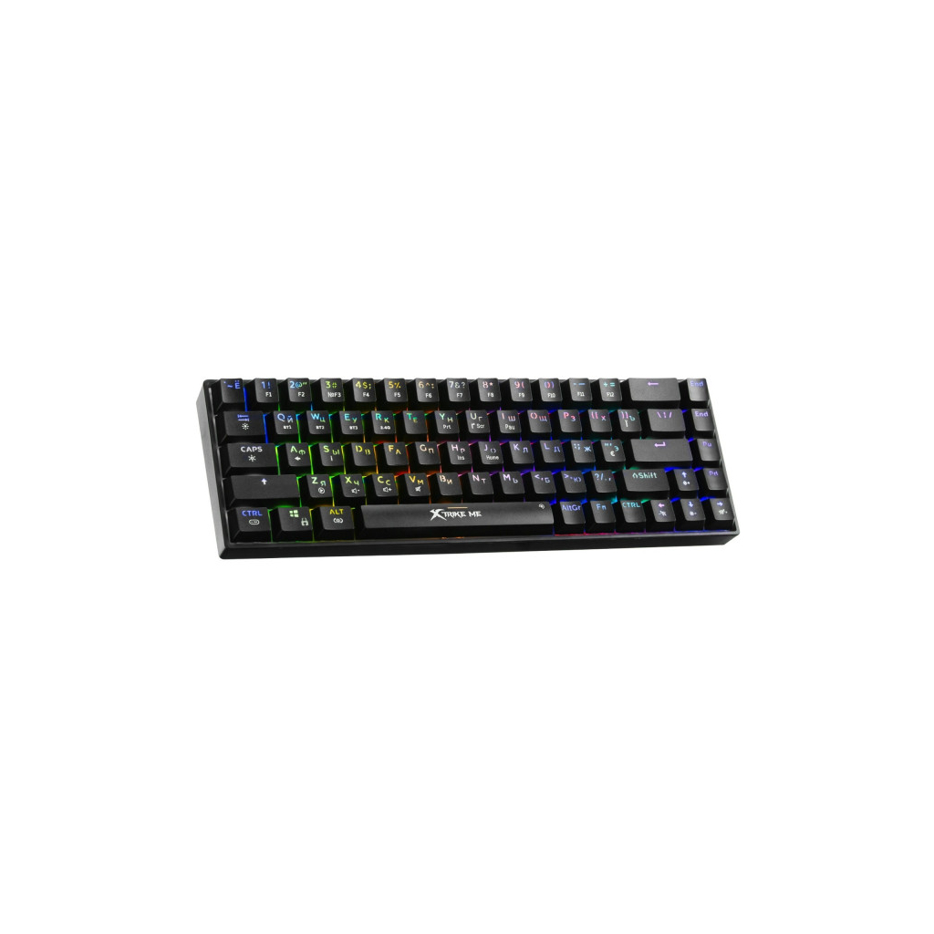 Клавіатура Xtrike ME GK-995W RGB Wireless/Bluetooth UA Black (GK-995WBKUA)