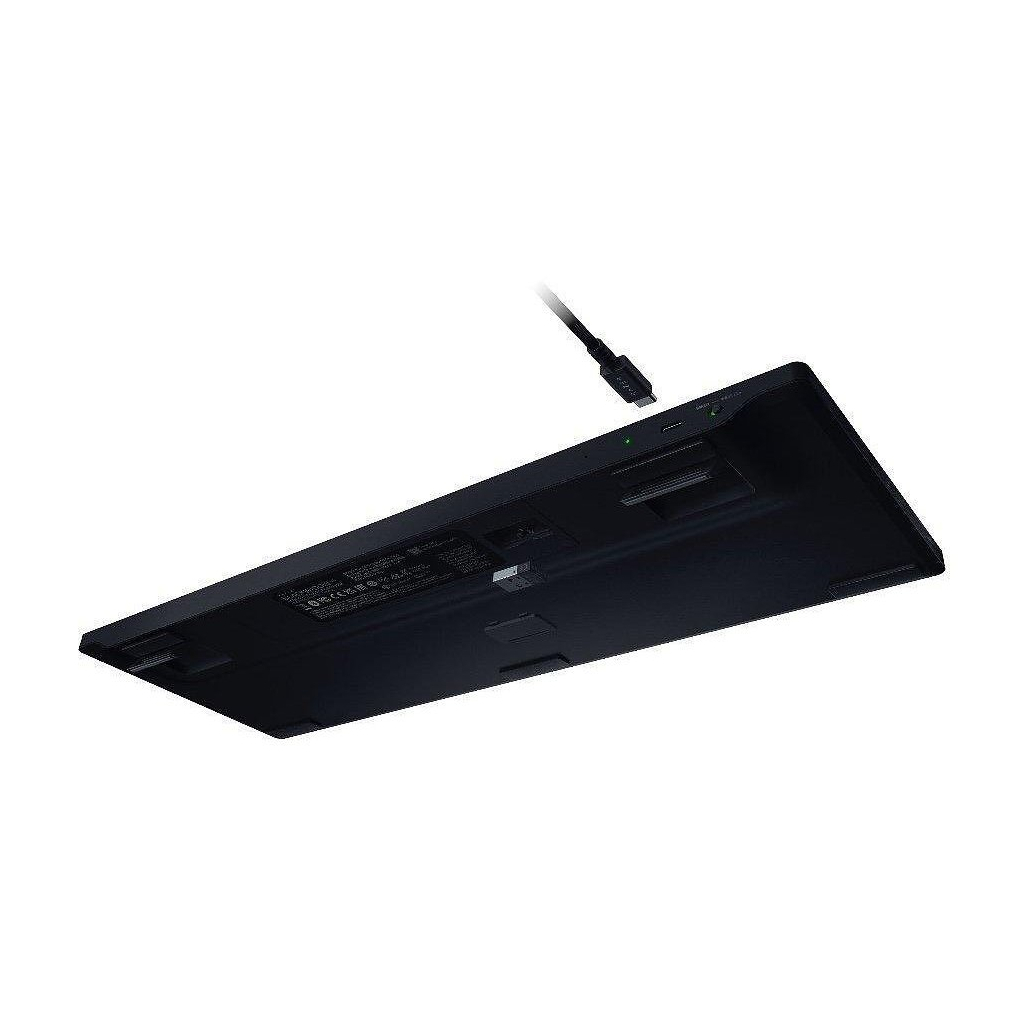 Клавіатура Razer BlackWidow V4 Low-Profile Wireless/Bluetooth/USB Orange switch UA Black (RZ03-05270800-R3M1)