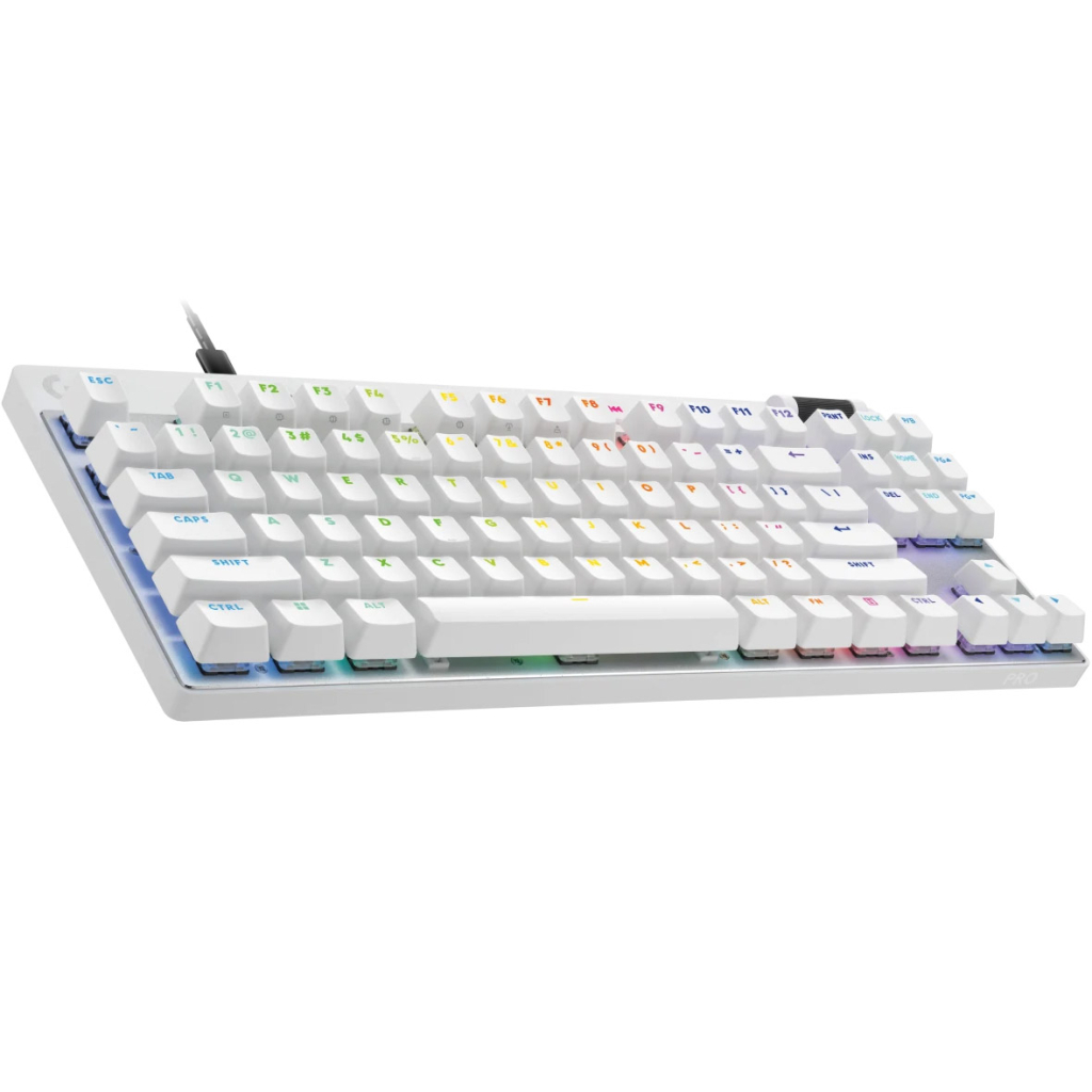 Клавіатура Logitech G PRO X TKL Rapid Linear USB UA White (920-013242)
