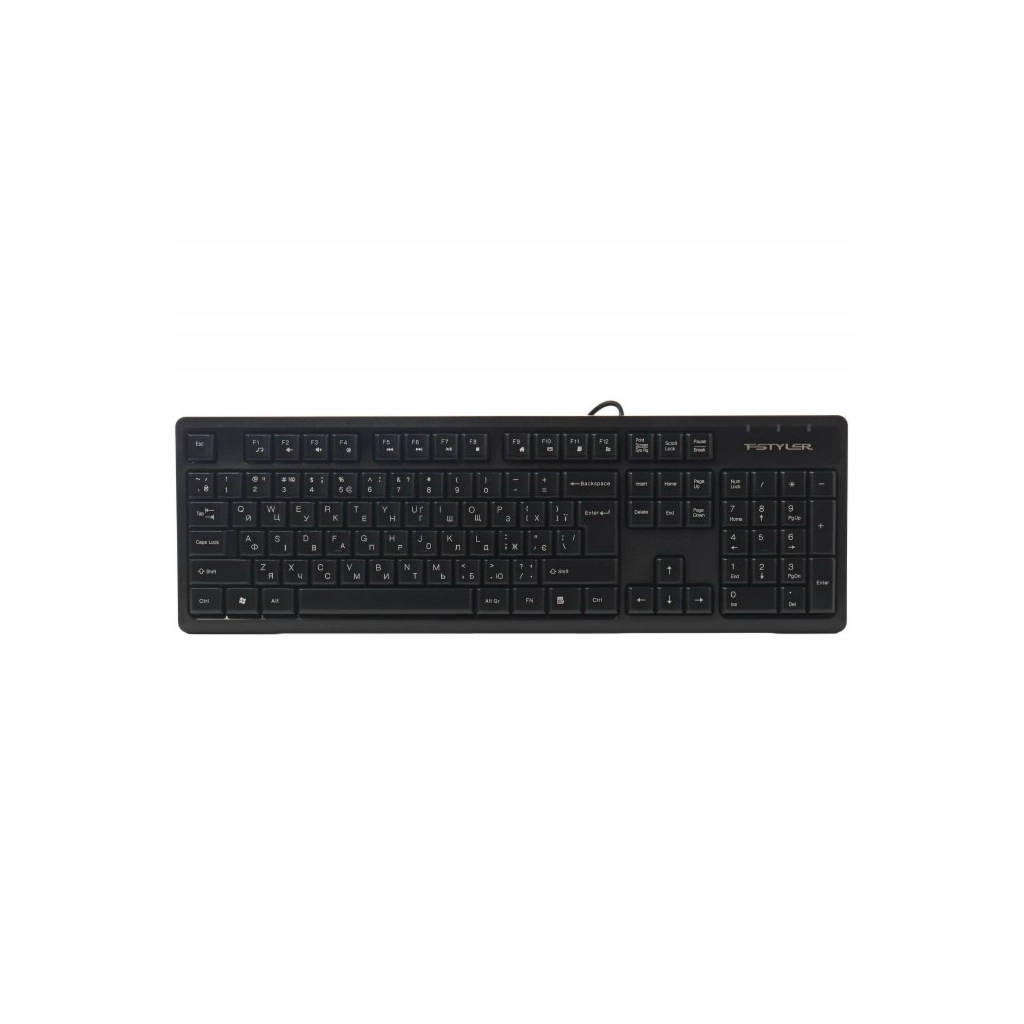Клавіатура A4Tech FK12 USB UA Black (4711421003148)