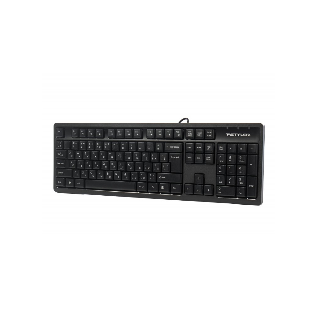 Клавіатура A4Tech FK12 USB UA Black (4711421003148)