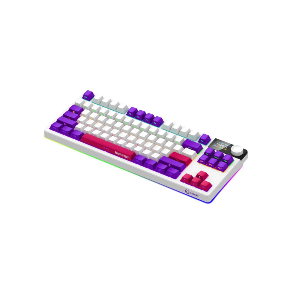 Клавіатура Lorgar KBP70TKLW Wireless TKL Mechanical Pro UA White (LRG-KBP70TKLW-WH-US)