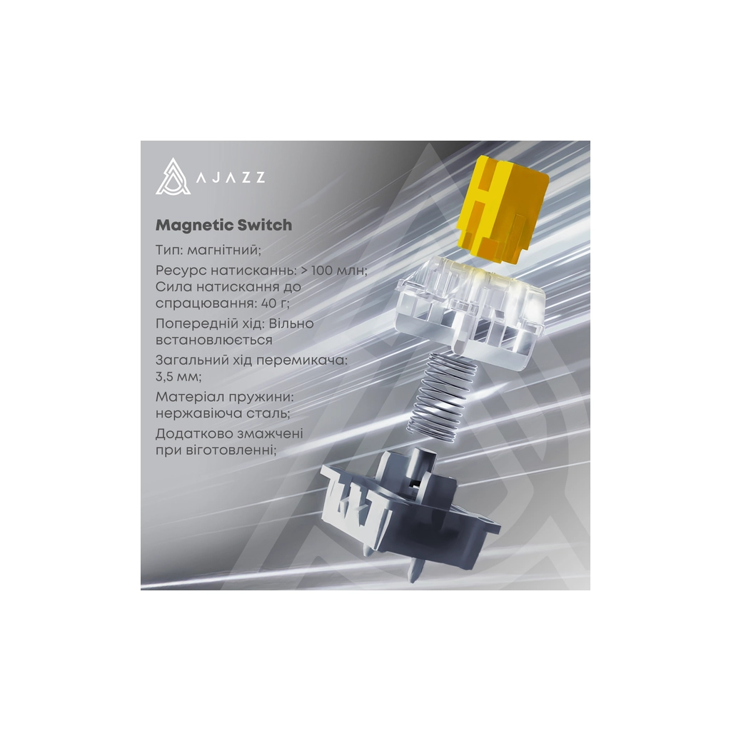 Клавіатура Ajazz AK820 MAX Flying Fish Switch RGB Wireless/Bluetooth/USB Beige (AK820MAX-FF-R)