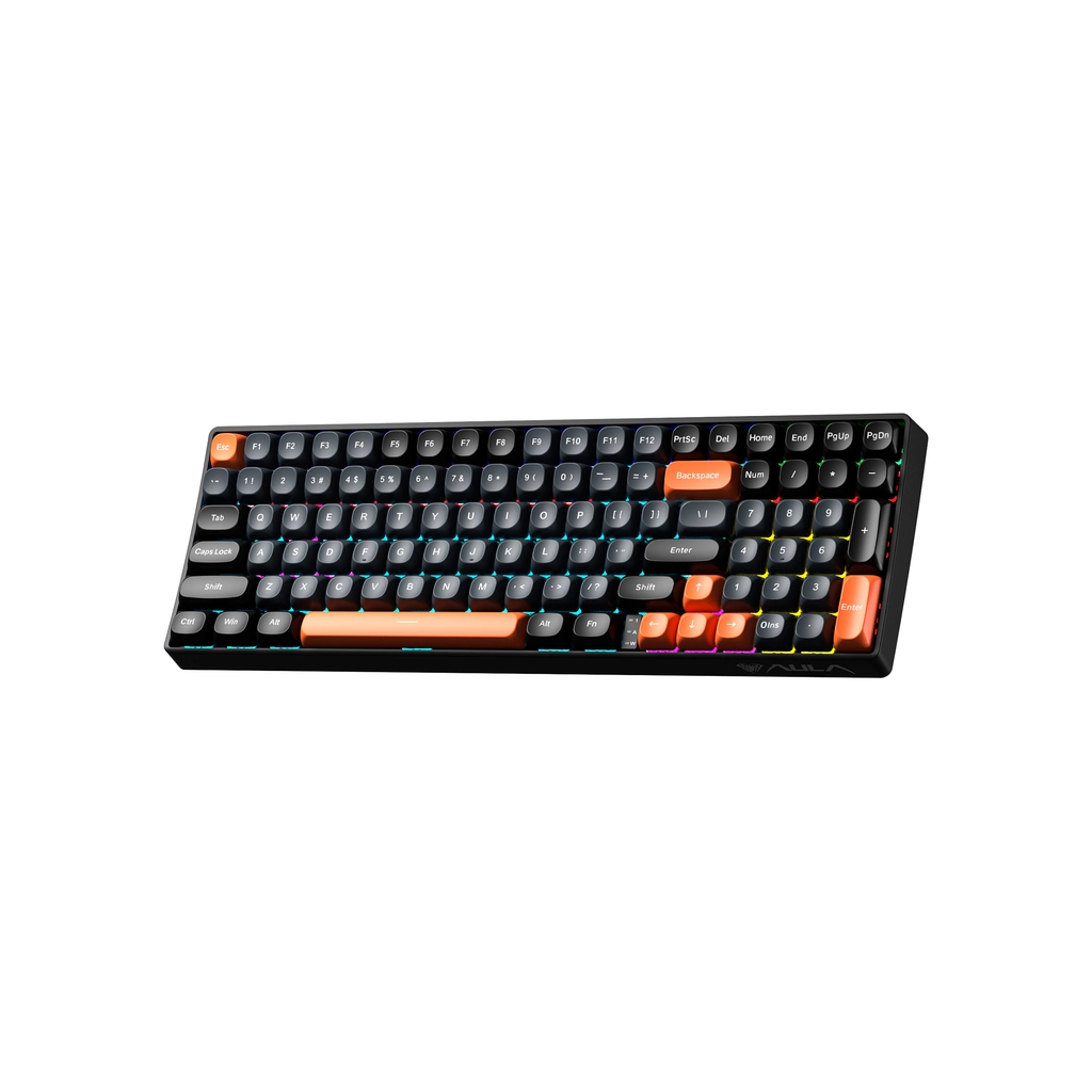 Клавіатура Aula S100 Brown Switch USB UA Black (6948391203157)