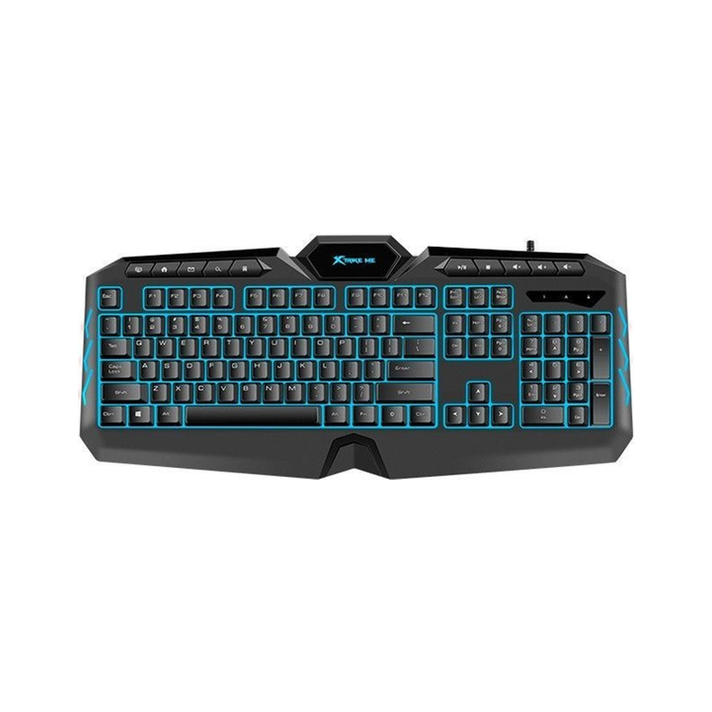 Клавіатура Xtrike ME KB-509 RGB Black (KB-509)