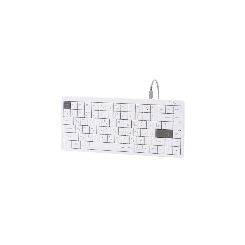 Клавіатура A4Tech FX53 USB UA White (4711421002400)