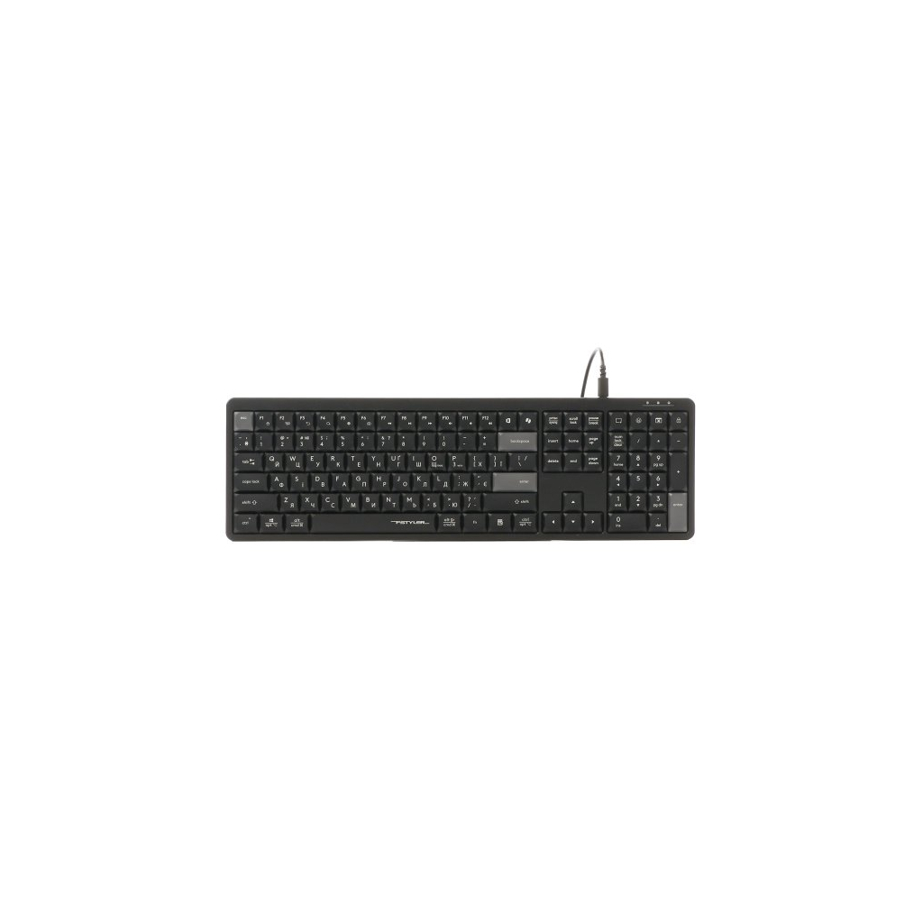 Клавіатура A4Tech FX55 USB UA Black (4711421002417)