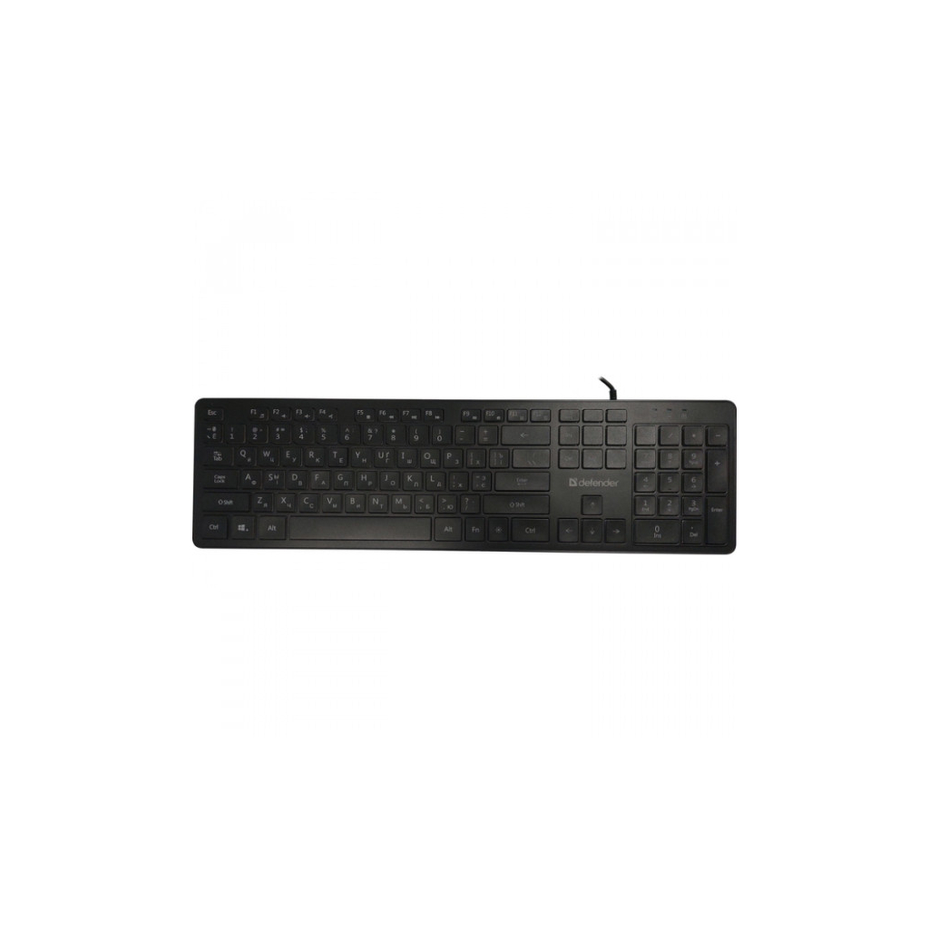 Клавіатура Defender Balance LQ LED USB UA Black (450790)