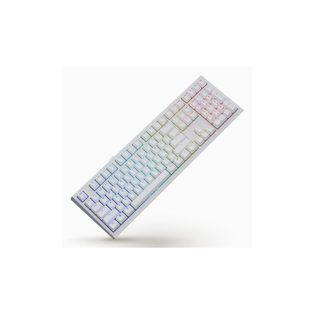 Клавіатура Ducky One X Magnetic Switch Wireless UA White (ON2408AST3-DAUSPDOECL2WW1)