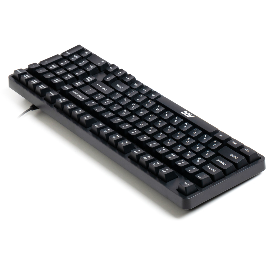 Клавіатура AOC GK116B LED USB UA Black (GK116B/97)