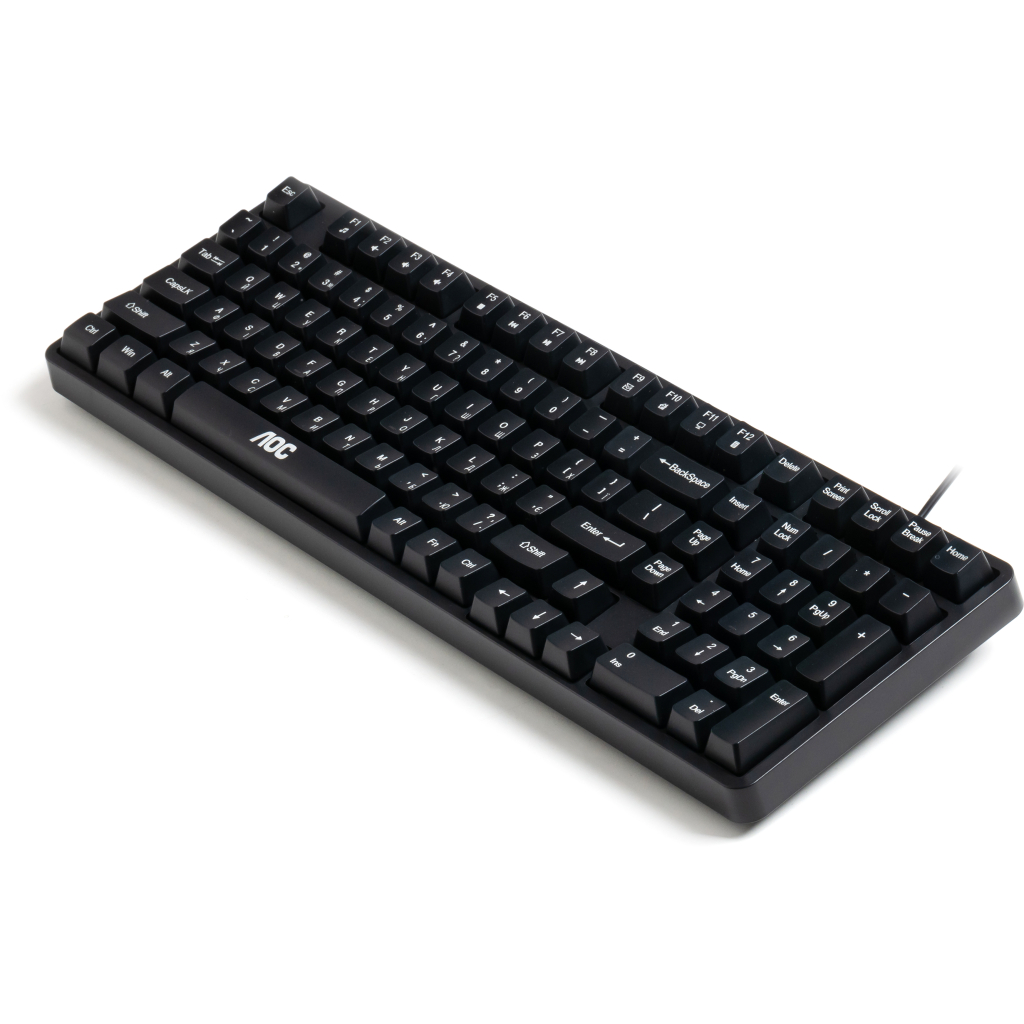 Клавіатура AOC GK116B LED USB UA Black (GK116B/97)