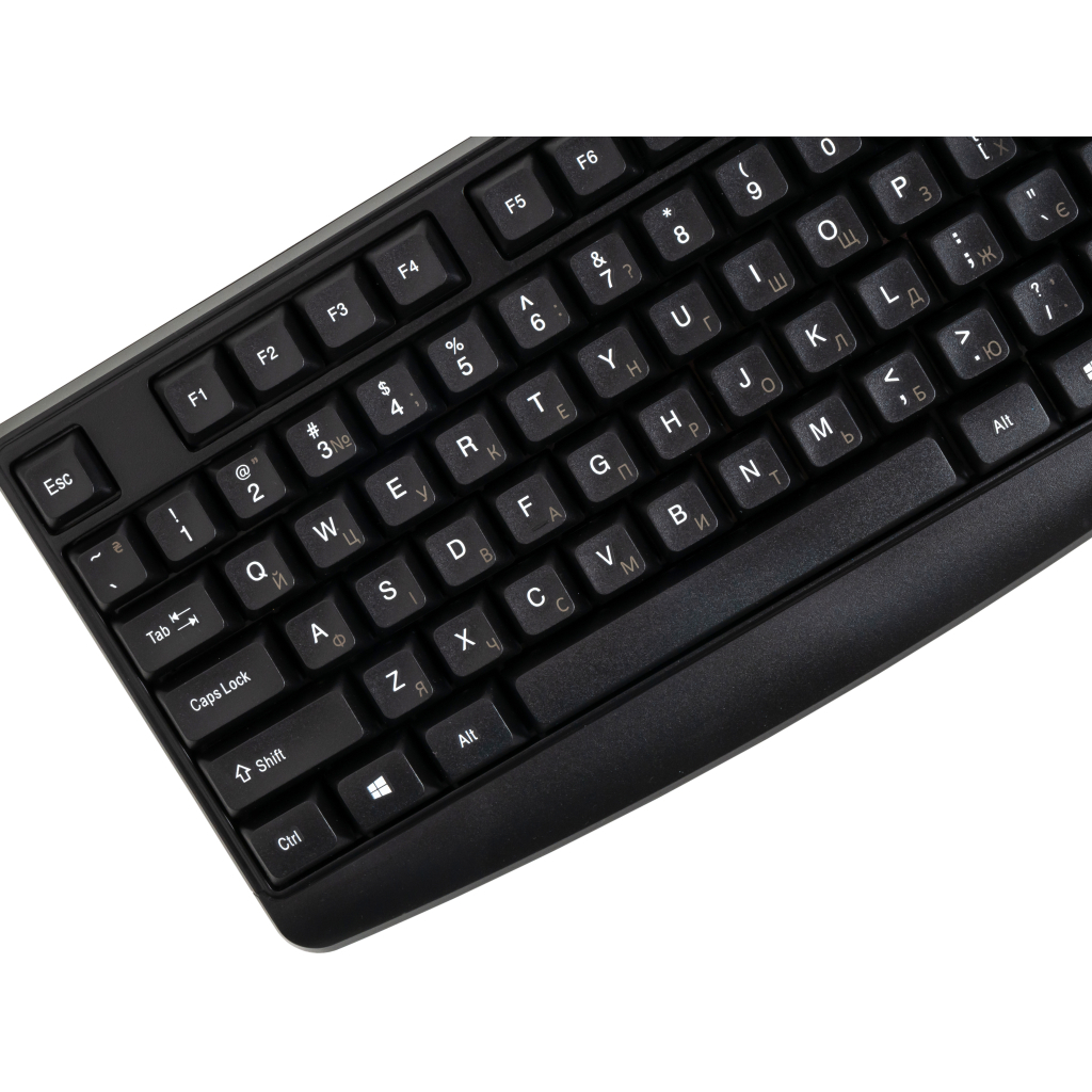 Клавіатура AOC KB120B USB UA Black (KB120B/97)
