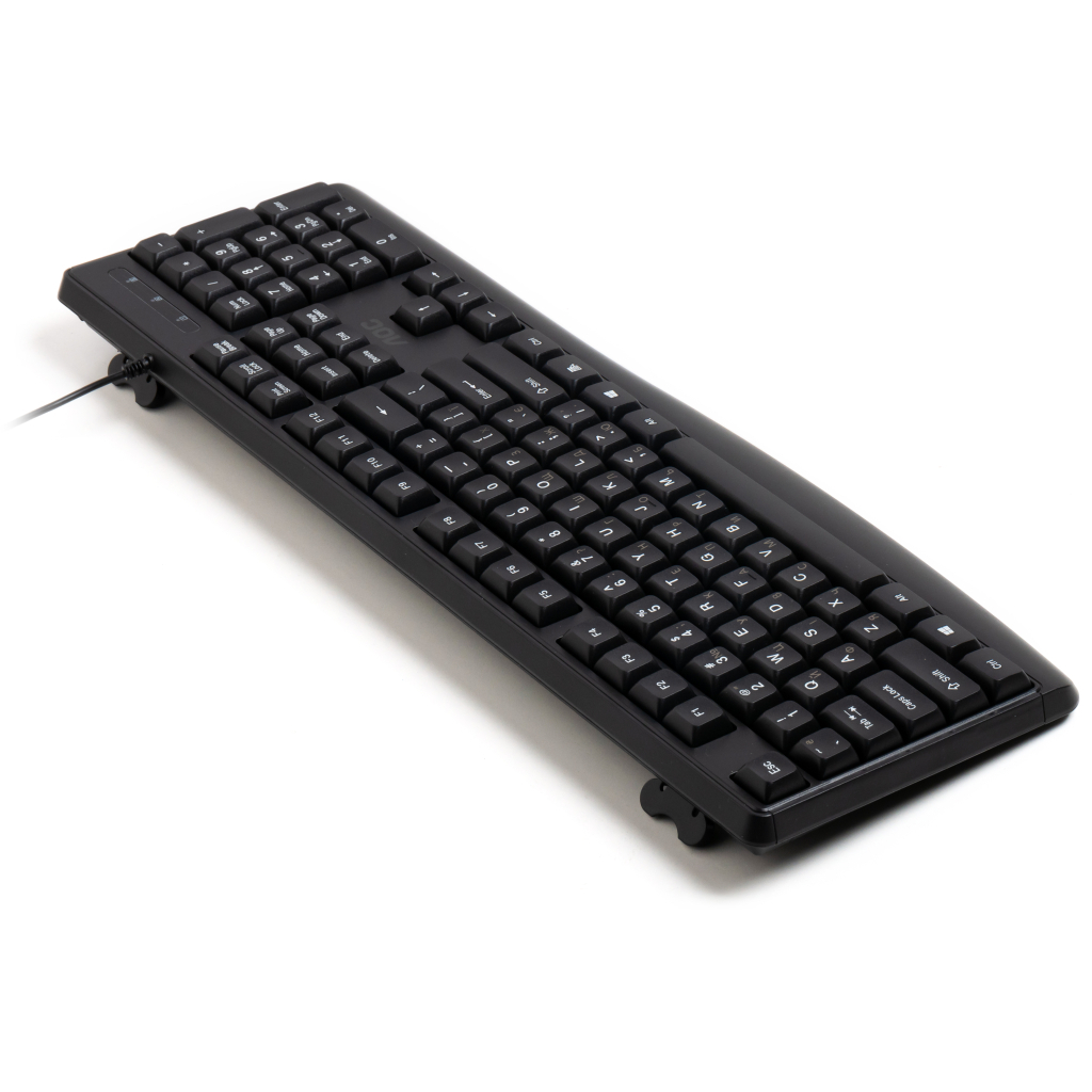 Клавіатура AOC KB120B USB UA Black (KB120B/97)