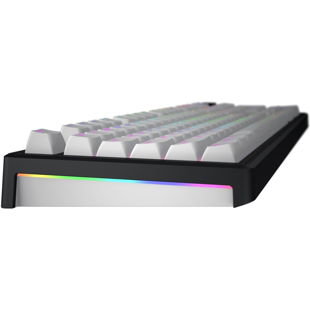 Клавіатура Hator Skyfall 100 Aurum Lemon RGB Wireless/Bluetooth/USB UA Black/White (HTK3100UA)