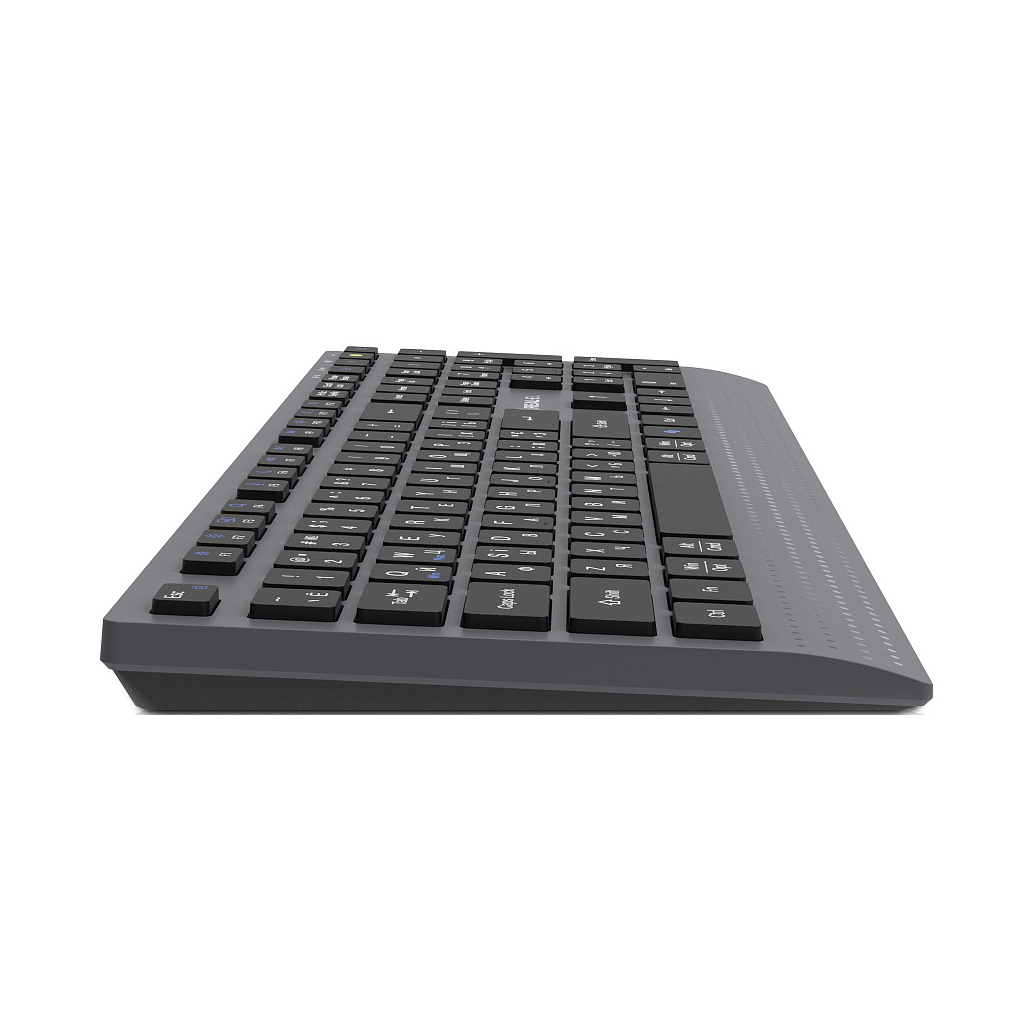 Клавіатура REAL-EL RK-715W Wireless/Bluetooth Black/Gray (EL123100051)