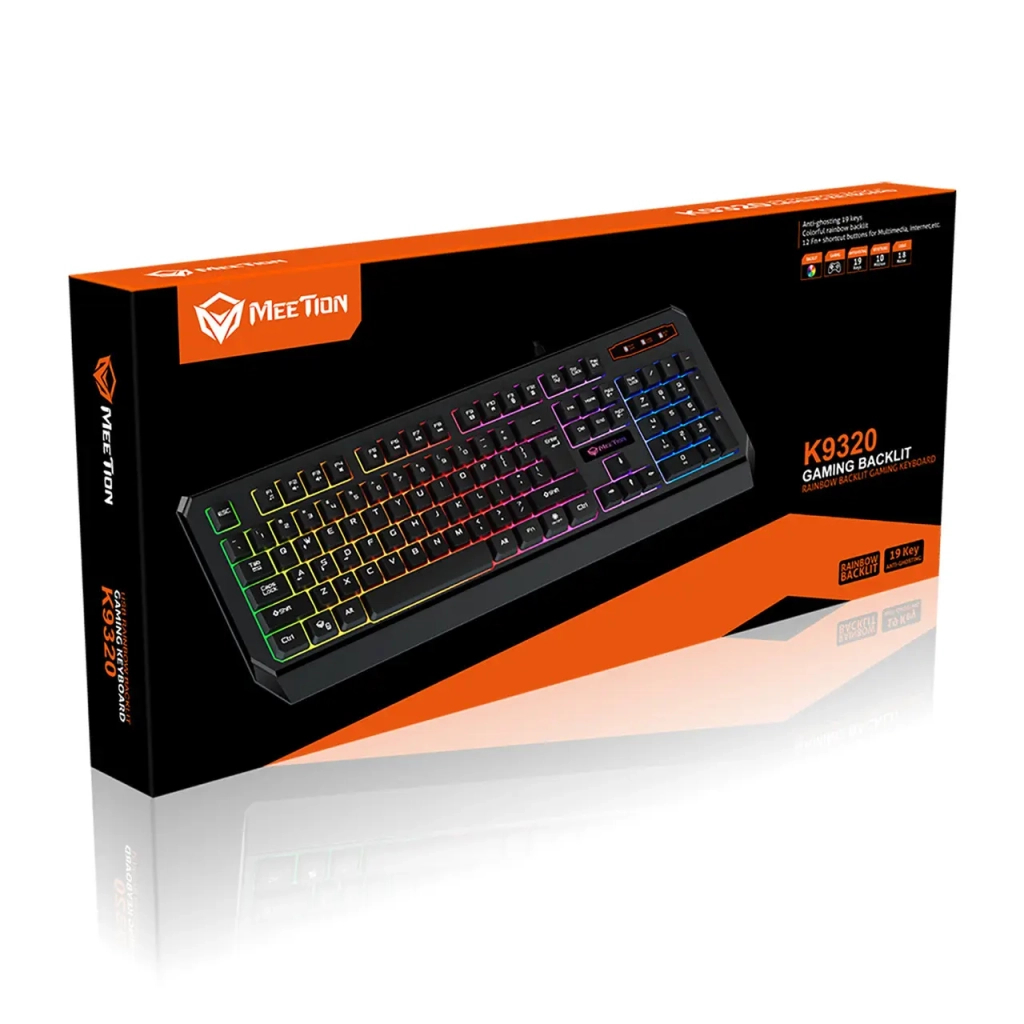 Клавіатура Meetion K9320 USB UA Black (MT-K9320-A-RUA)