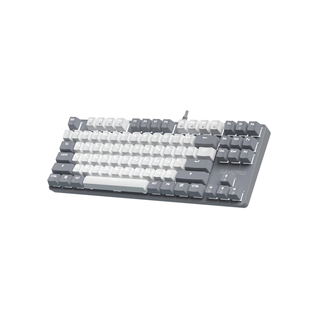 Клавіатура GamePro Genesis Metallic MK110G Outemu Red Switch USB UA Gray (MK110G)