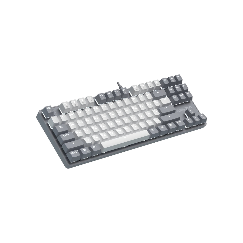 Клавіатура GamePro Genesis Metallic MK110G Outemu Red Switch USB UA Gray (MK110G)