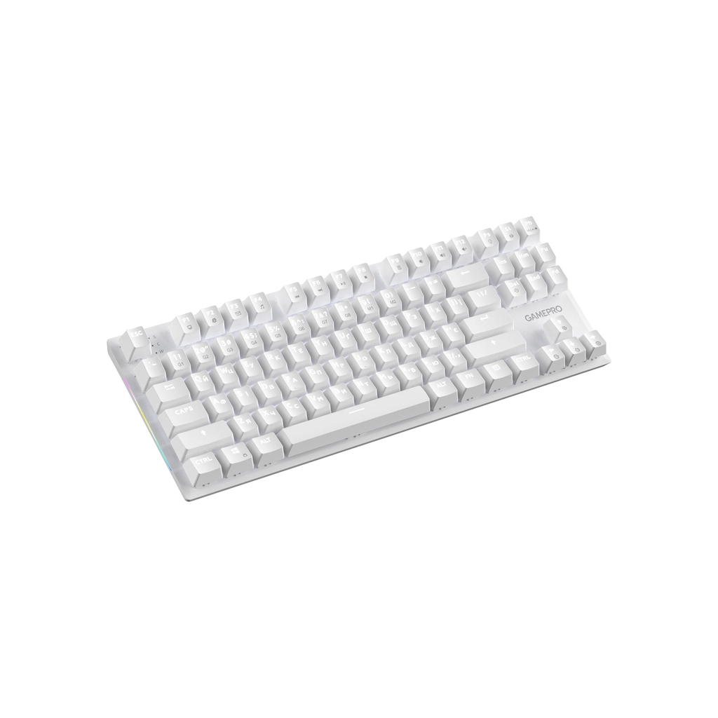 Клавіатура GamePro Genesis Joker MK124W Outemu Red Switch USB UA White (MK124W)